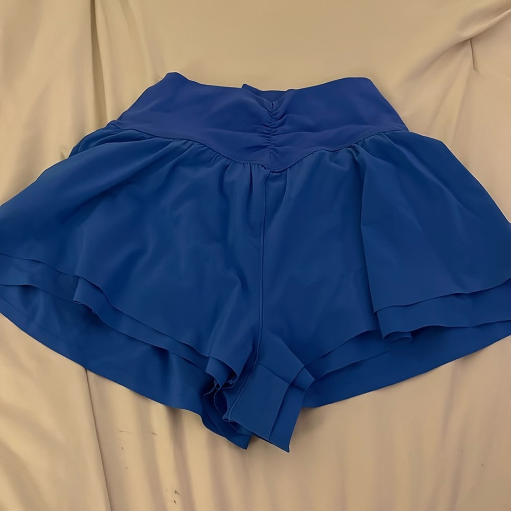 aerie flowy athletic shorts